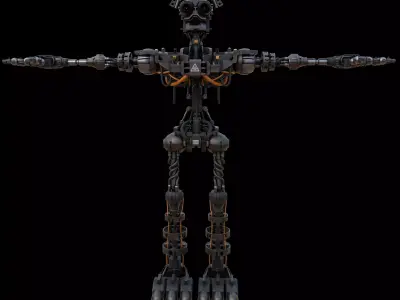 Humanoid Robot 3D model
