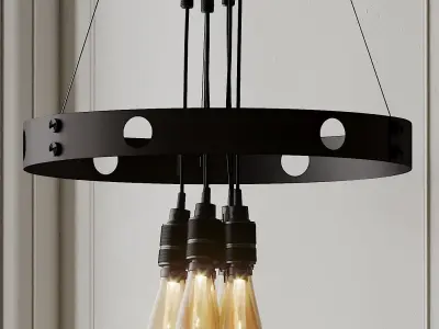 HERO Pendant Light from Buster and Punch 3D model