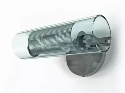 Electric Wall Lamp 3D model