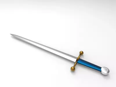 Sword type B 3D model