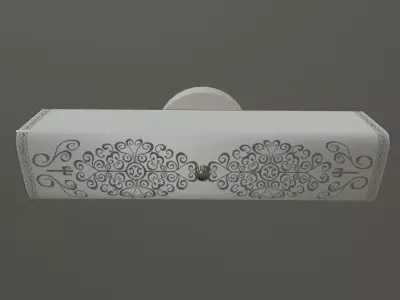 Vintage Vanity Light Fixtures Low-poly 3D model