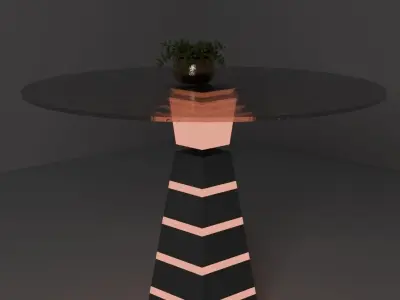 lighting table 3D model