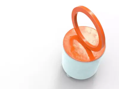 Mica Sugar Bowl Low-poly 3D model