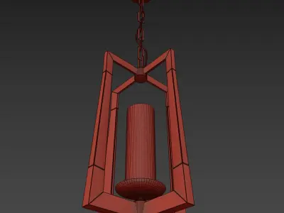 Thomas Pheasant Moderne Lantern 3D model