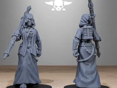 Scavenger Sister Priests 3D print model