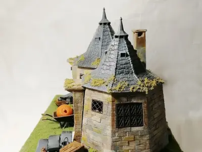 RUBEUS HAGRID HUT 3D print model
