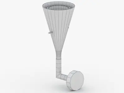 1468 - Bra Lamp Low-poly 3D model
