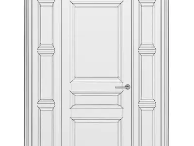 Interior Doors 3d model Low-poly 3D model