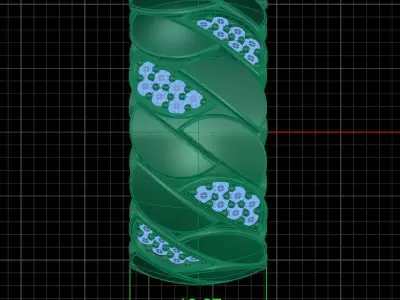 Jewelry ring 326 3D print model purchase