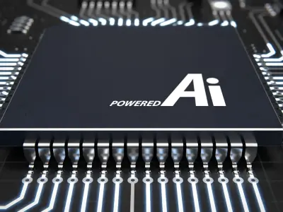 AI Module PBR Low-poly 3D model