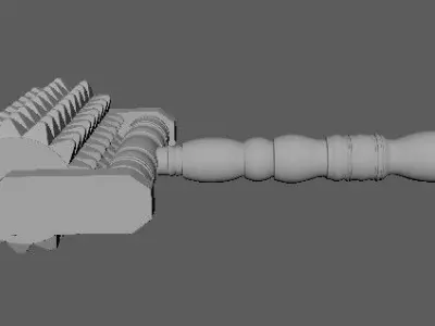 massager razor 3D model