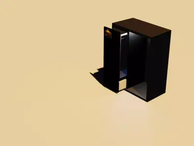 Modren closet 3D model