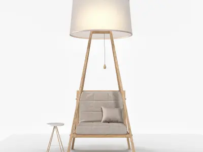 The Readinglover Chair  3D model