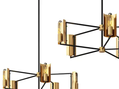 Emerson Pendant By Troy Lighting 3D model