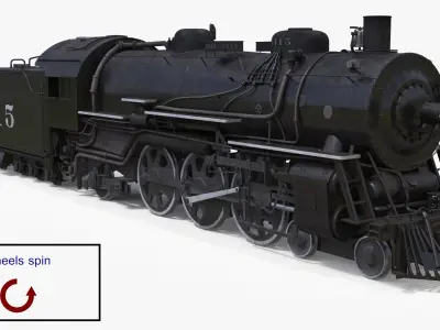  Rigged Vintage Trains Collection 