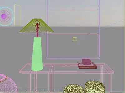 Interior design 1 - 3ds max and  Corona renderer 3D model