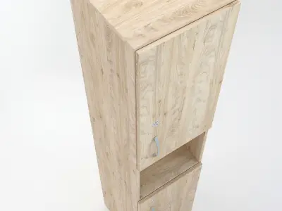 Wooden Cabinet 39 3D model