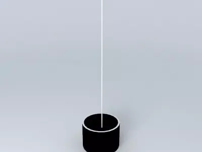 Black lamp Free 3D model purchase