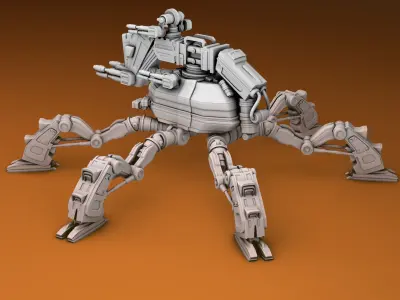 Robo Tank 3D print model