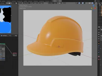 Safety Helmet 3D model