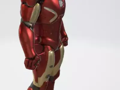 Sci-Fi Ironman Suit 3D Model 3D model