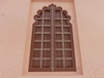 Fort Entrance Door 3D model