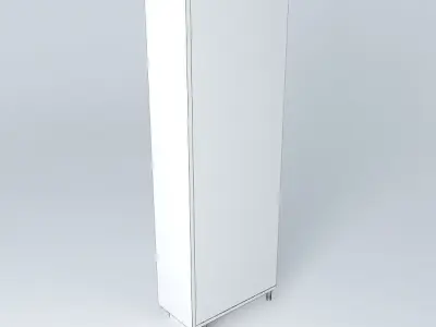 Cabinet with two doors Free 3D model