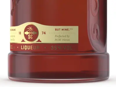 Bottle Southern Comfort 3D model