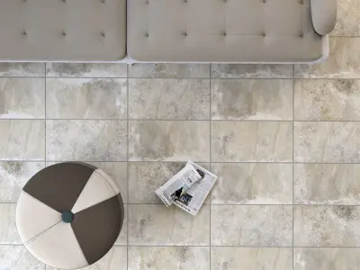 interior tile floor Low-poly 3D model