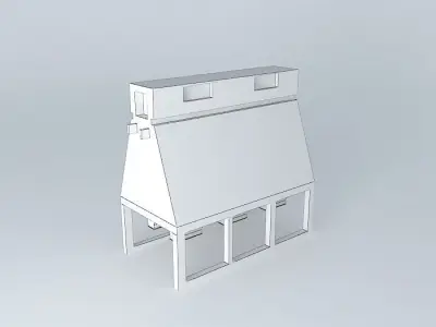 Eco Rail Coal Hopper Old Steam Days Free 3D model