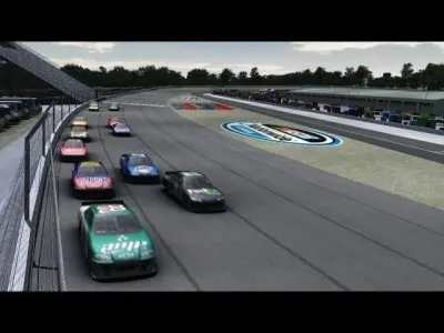 Memphis Motorsports Park Game Ready Low-poly 3D model