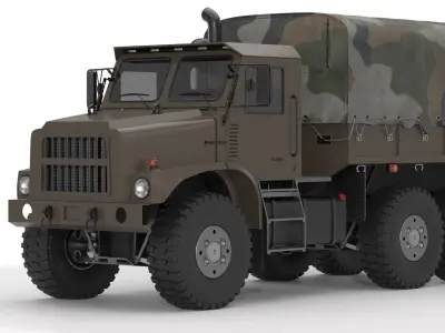 Generic Military Truck 03 3D model