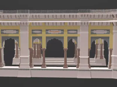 khalsa collage 3D model