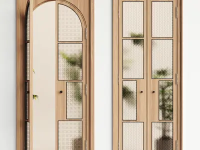 Interior door 003 3D model