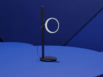 Table lamp 3D model 34