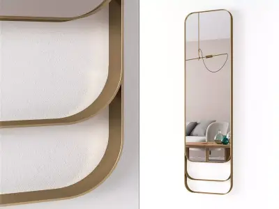 Long Vibes Mirror 3D model