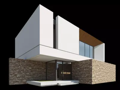 Modern Villa Design 011 3D model