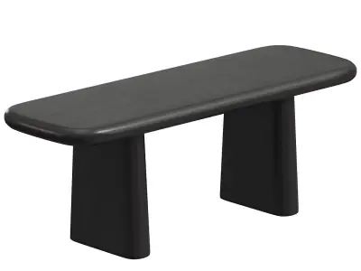 Nera Dining Bench Lulu and Georgia 3D model