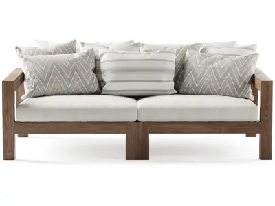 Lars daybed by Piet Boon 3D model