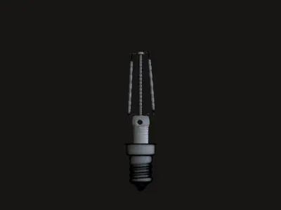 Candle Light Bulb 3D model order