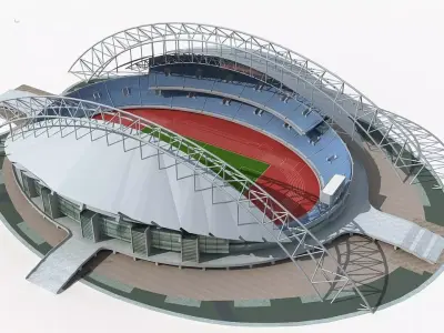 Gymnasium 4 3D model