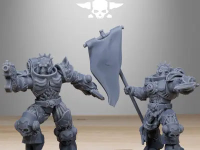 Socratis Corrupted Mutants 3D print model