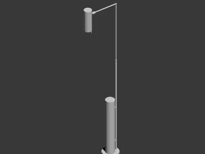 Alma Floor Lamp Circa Lighting  3D model