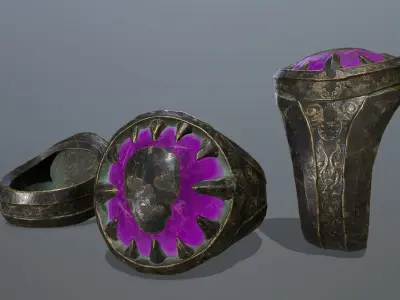 Heal Ring Low-poly 3D model