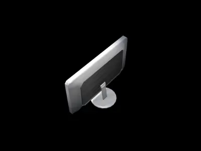 Low Poly Lcd Monitor Low-poly 3D model