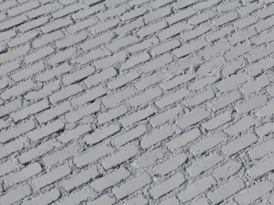 Charcoal Clay Brick Wall  Texture