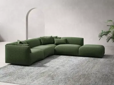 Origami Corner Sofa 3D model