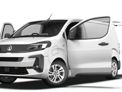 Vauxhall Vivaro Electric Tailgate Van L2 HQ Interior 2024 3D model