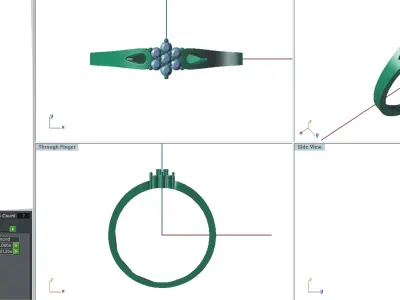 Ring - 72 3D print model