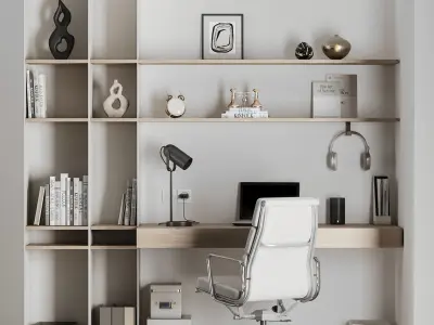 workplace08 3D model